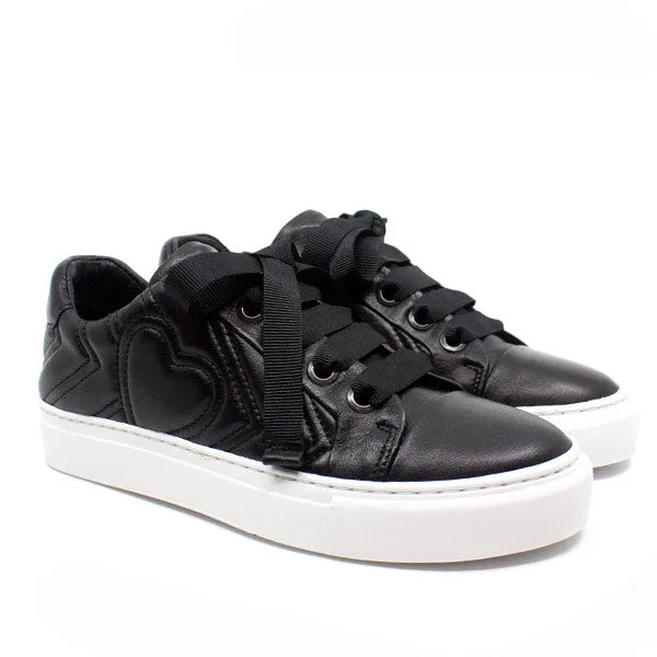 1460 Black | Lace up leather sneakers