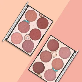 6 Colors Blush Naturally And Long Lasting Skin Friendly Blush Palette
