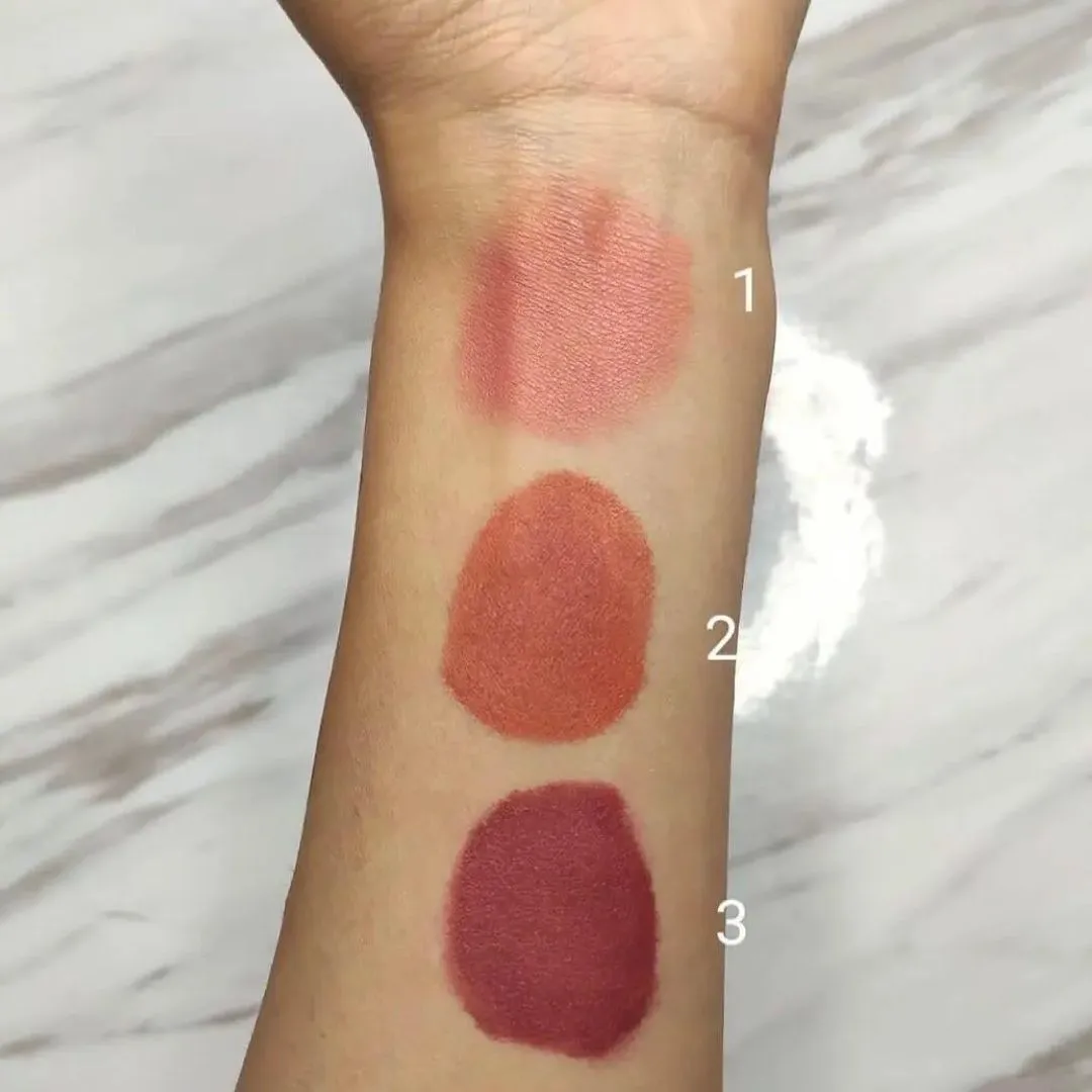 6pcs Creamy Matte Liquid Blush Highly Pigmented Waterproof Long Lasting