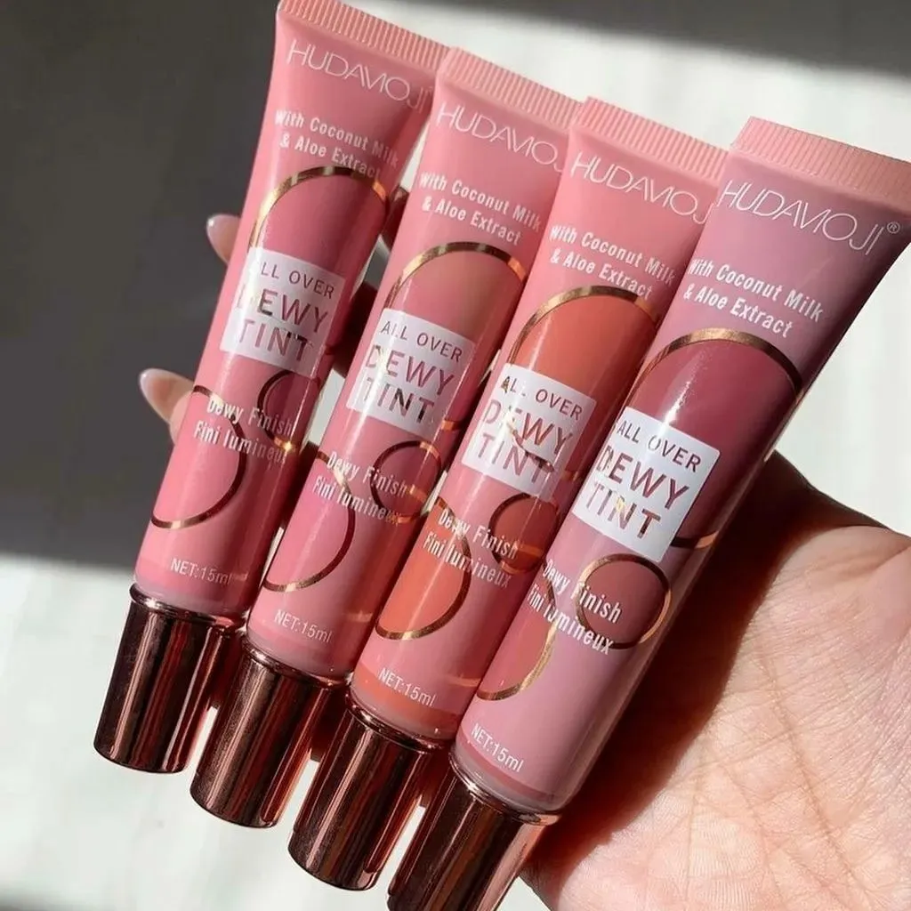 6pcs Creamy Matte Liquid Blush Highly Pigmented Waterproof Long Lasting