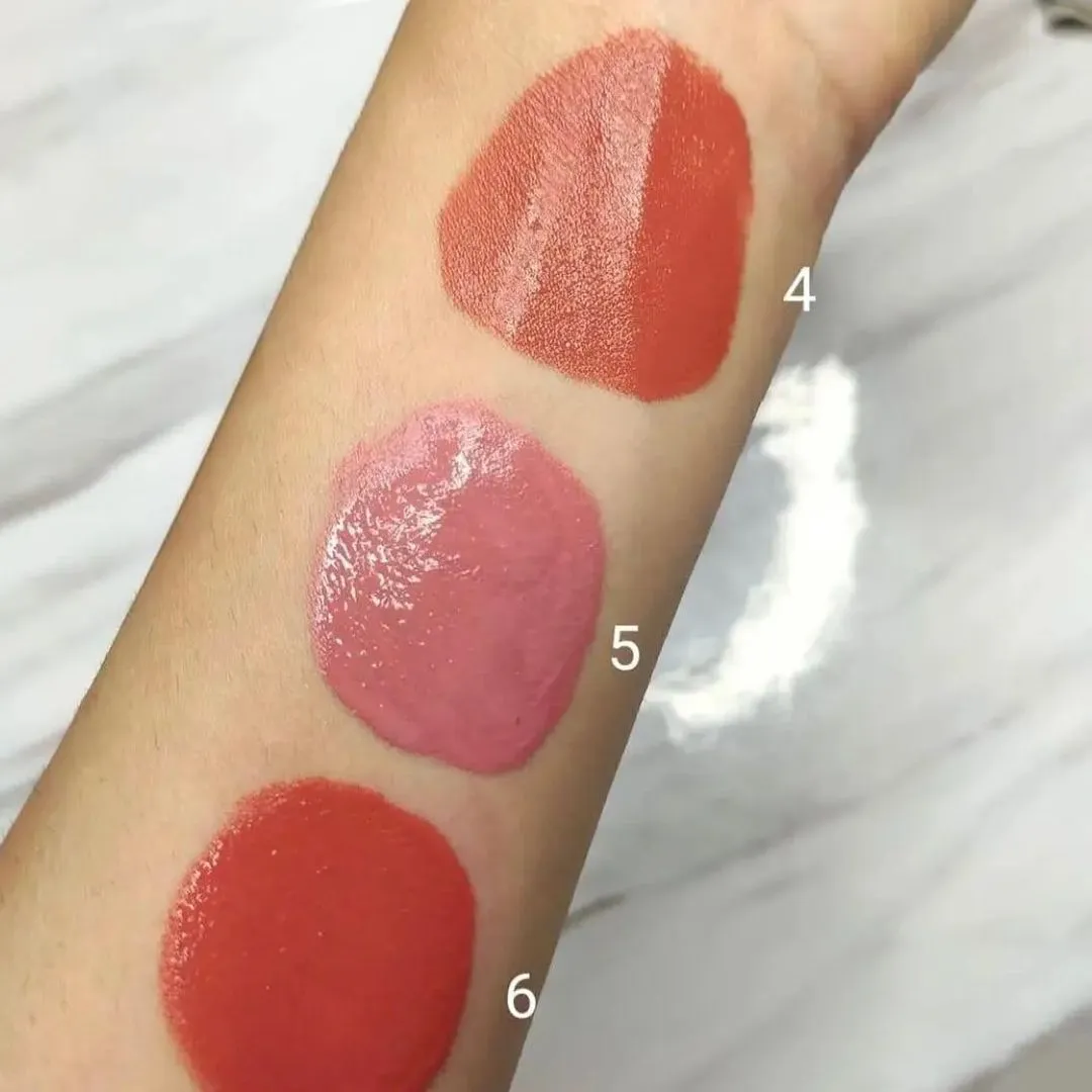 6pcs Creamy Matte Liquid Blush Highly Pigmented Waterproof Long Lasting