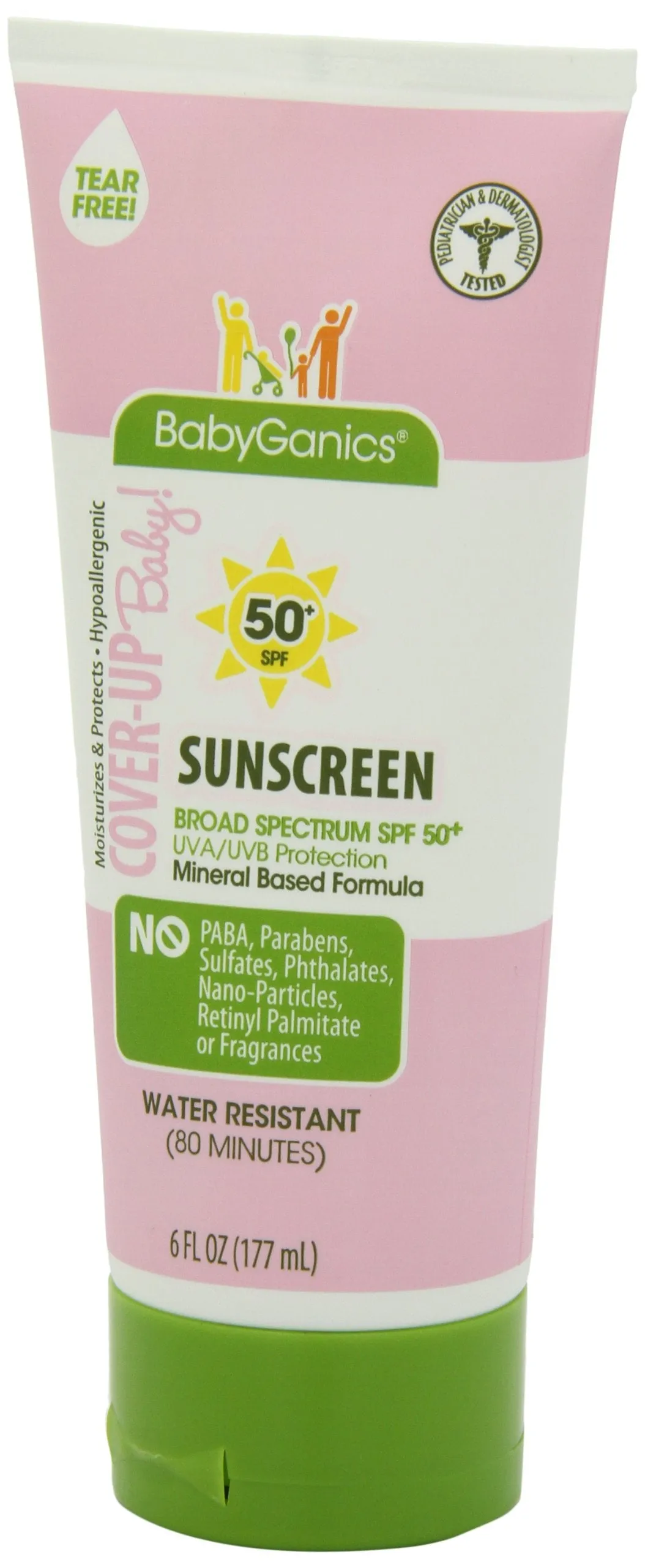 Babyganics Sunscreen Lotion 50 SPF, 6oz, Packaging May Vary 2