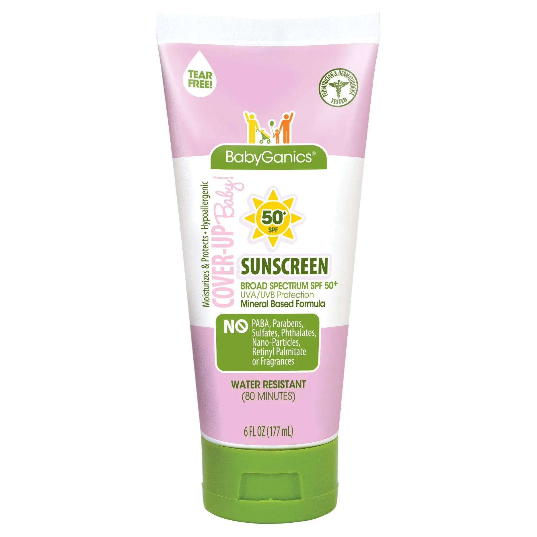 Babyganics Sunscreen Lotion 50 SPF, 6oz, Packaging May Vary 2