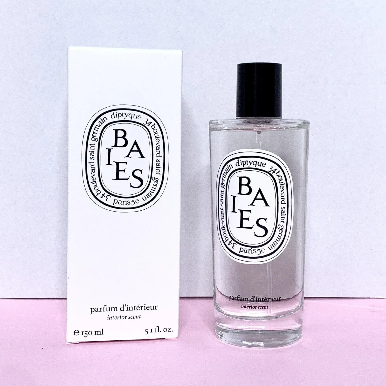 Baies Interior Scent by Diptyque for Unisex - 5.1 oz Room Spray