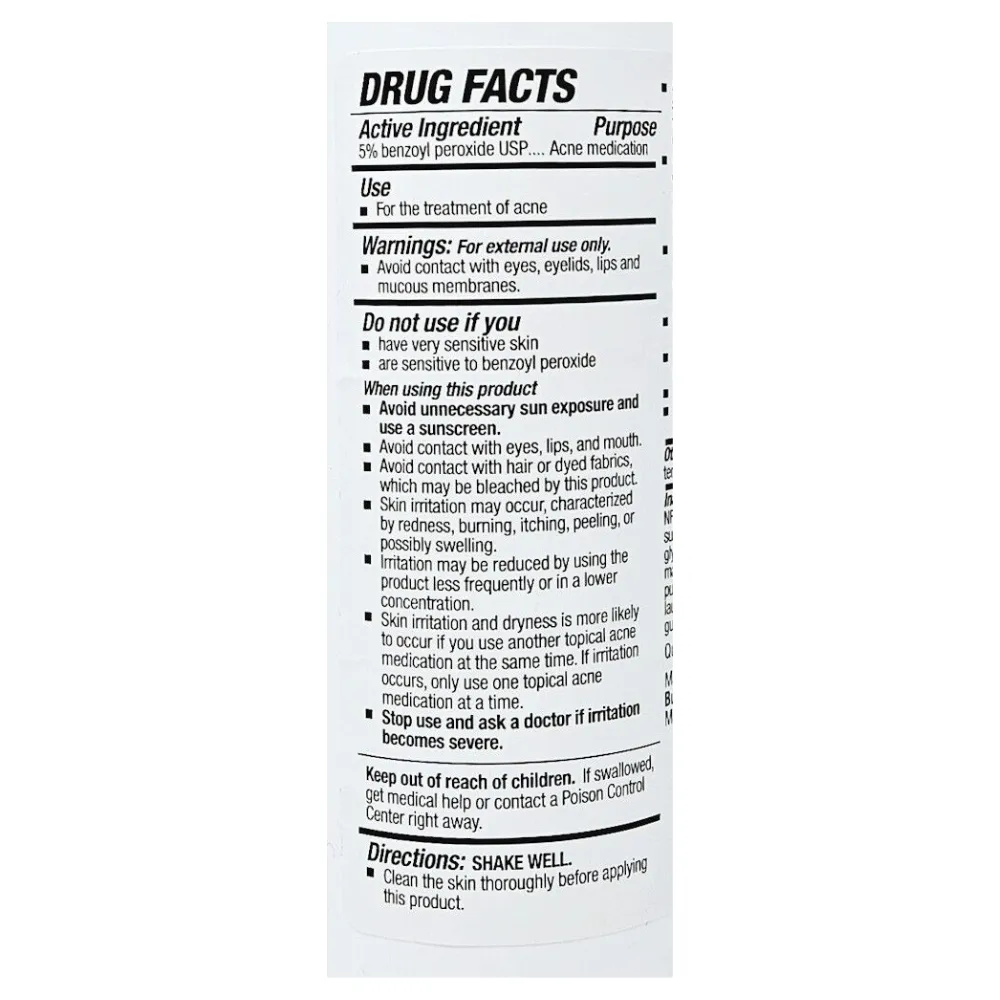 BENZOYL PEROXIDE TOPICAL WASH 5%