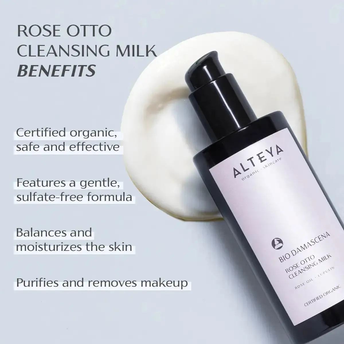 Bio Damascena Rose Otto Cleansing Milk
