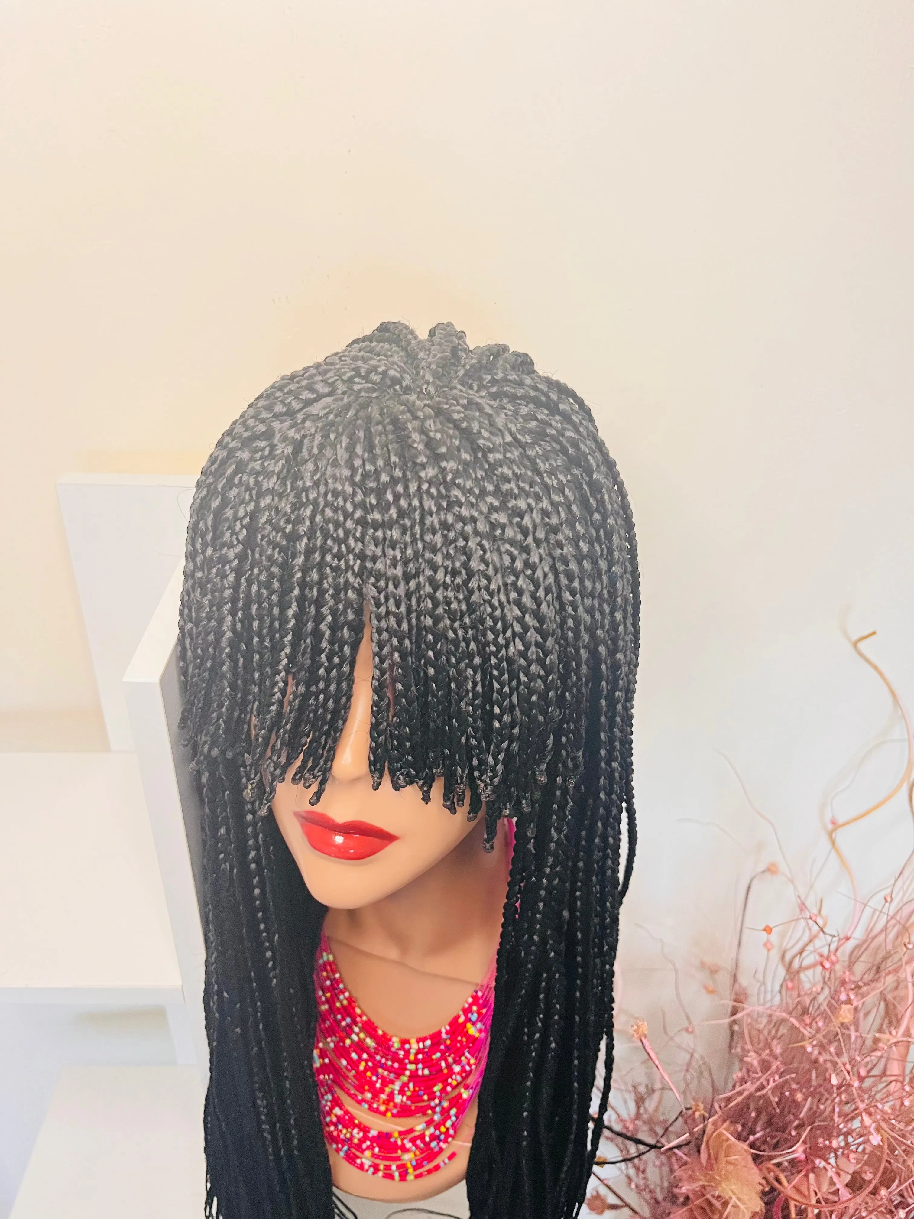 Box Braids X Fringe