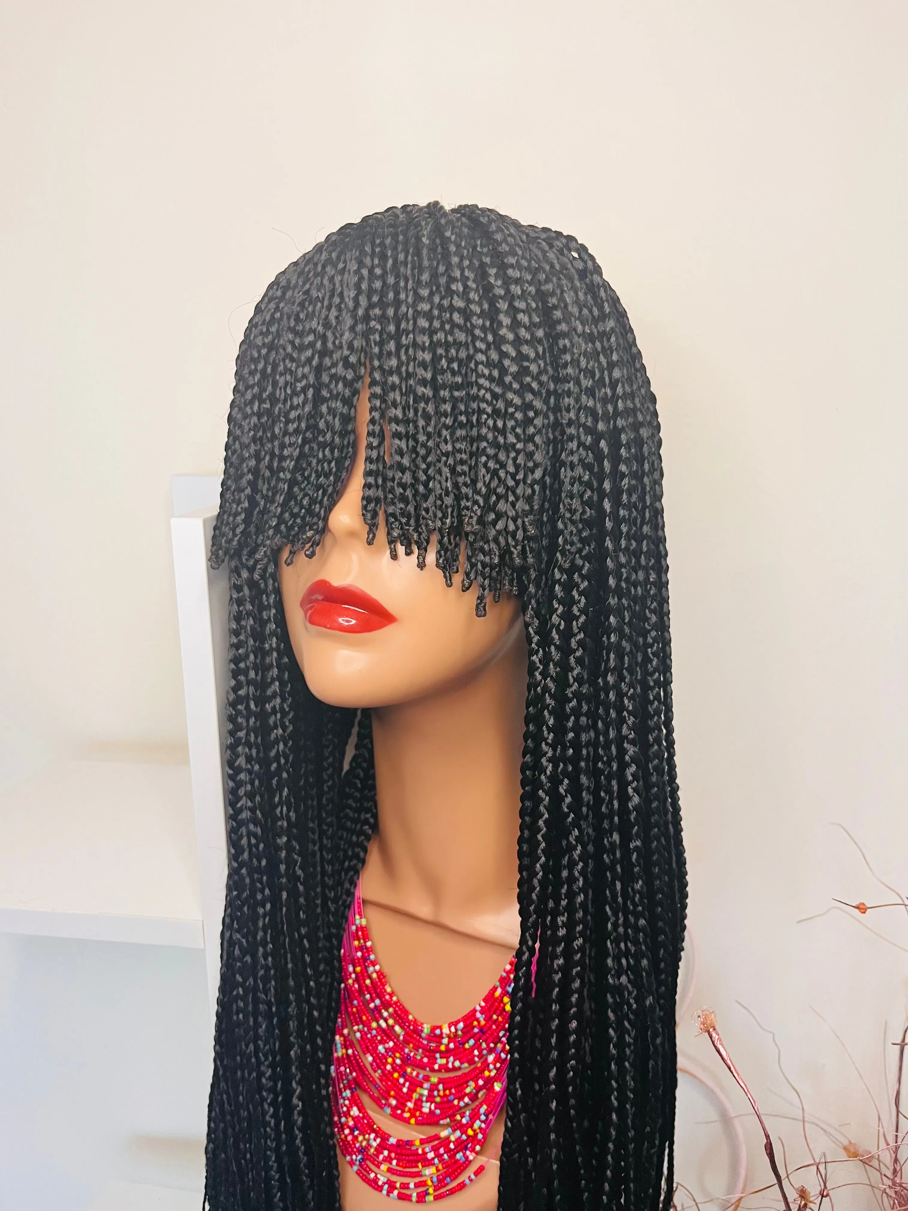 Box Braids X Fringe
