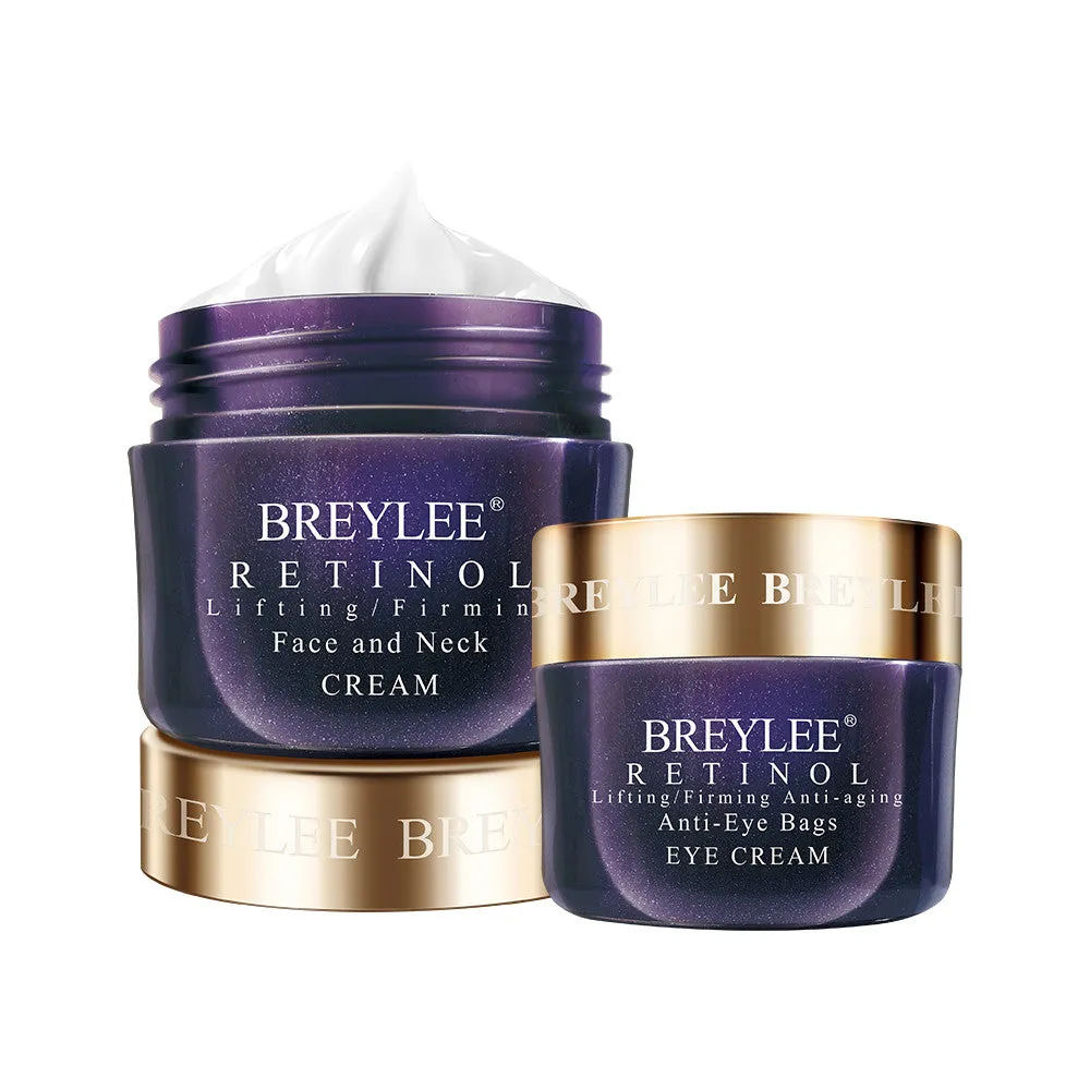 BREYLEE Women's 3pc Retinol and Anti-Aging Facial Skin Care Set