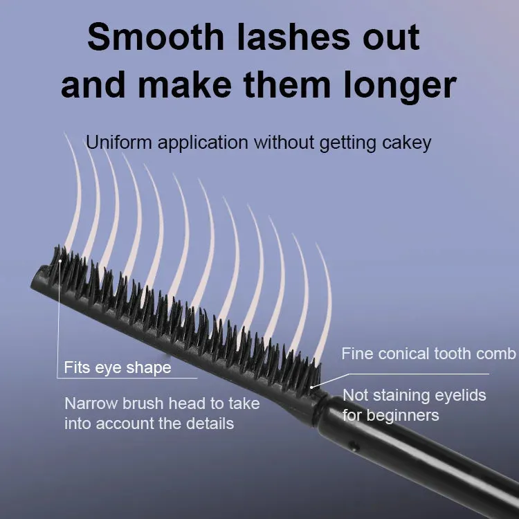 (🔥BUY 1 GET 1 FREE) [Waterproof and Non-Smudging] Lengthening and curling long-lasting mascara