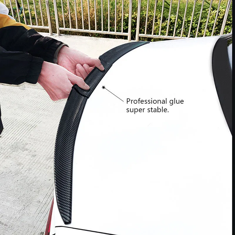 Carbon Fiber Spoiler For Car Universal Trunk Rear Wing Exterior Parts