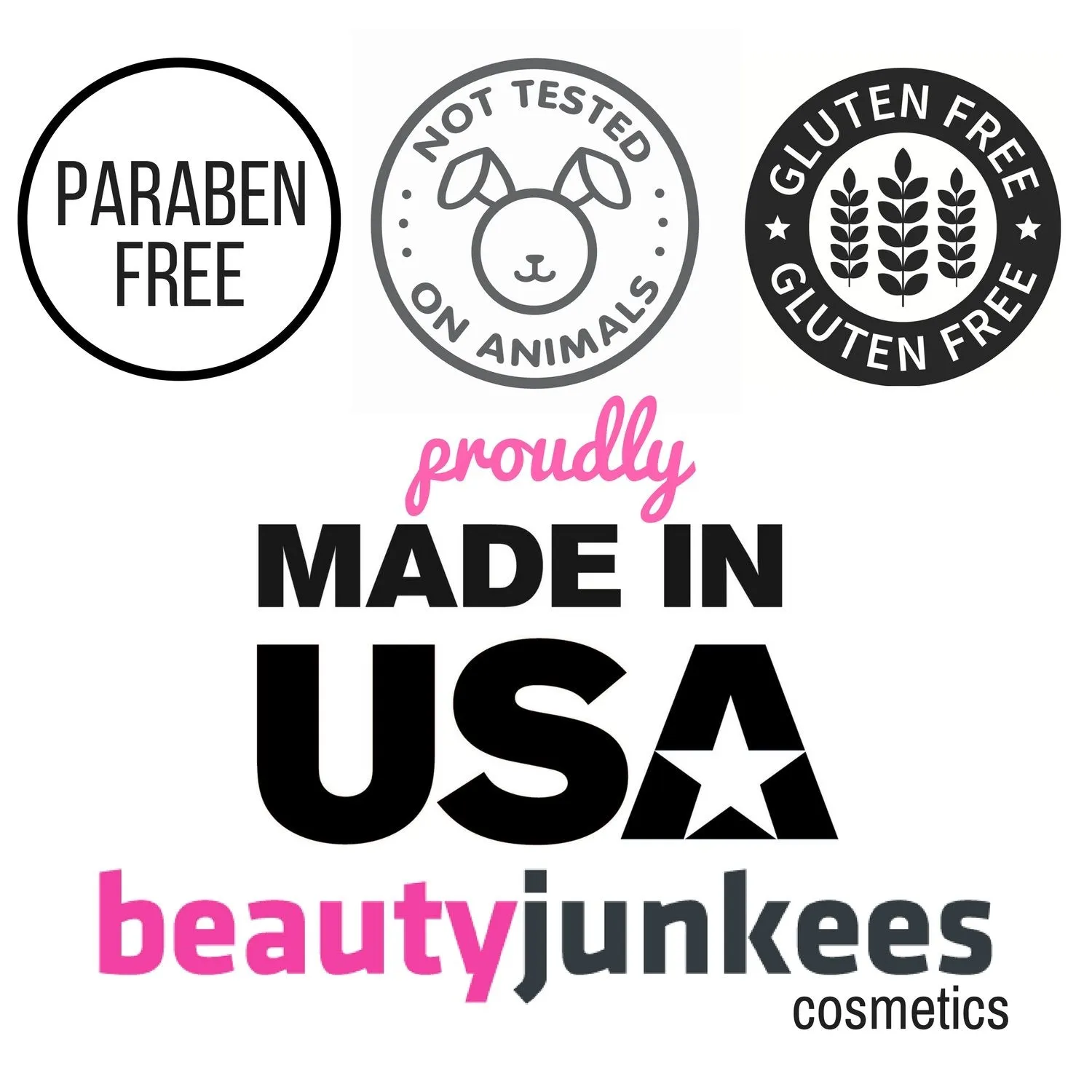 Clear Brow Gel Eyebrow Mascara - Beauty Junkees Eye Brow Setting Gel for Sculpting, Shaping, Tamer, Transparent, Paraben and Cruelty Free Cosmetics
