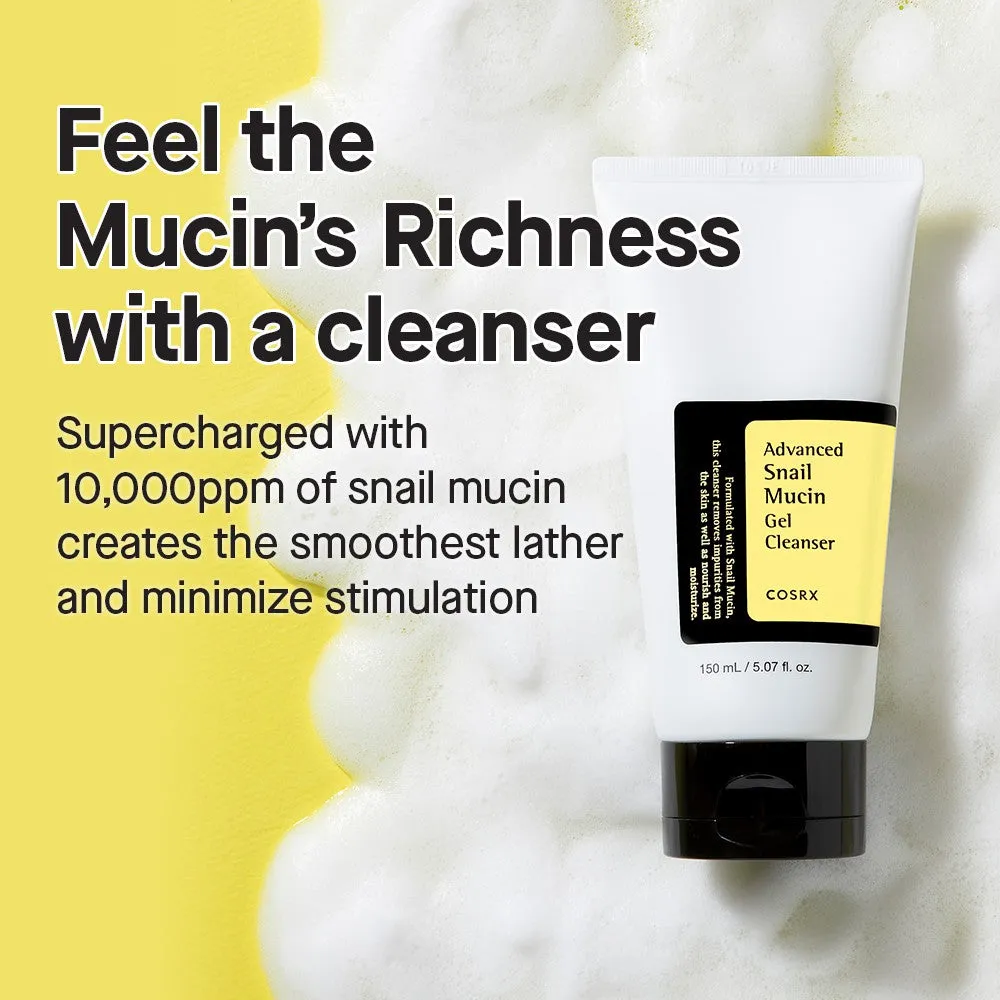 Cosrx - Advanced Snail Mucin Gel Cleanser