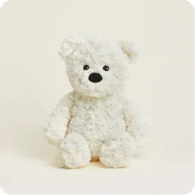 Cream Curly Bear