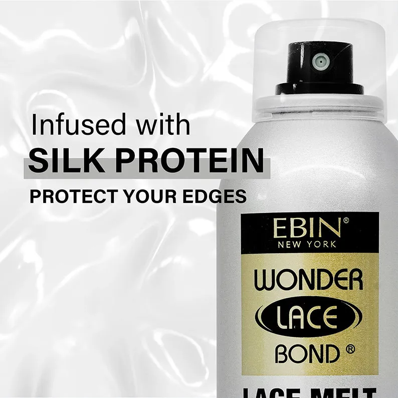 EBIN WONDER LACE BOND Lace Melt Aerosol Spray [SILK PROTEIN] 6.08oz