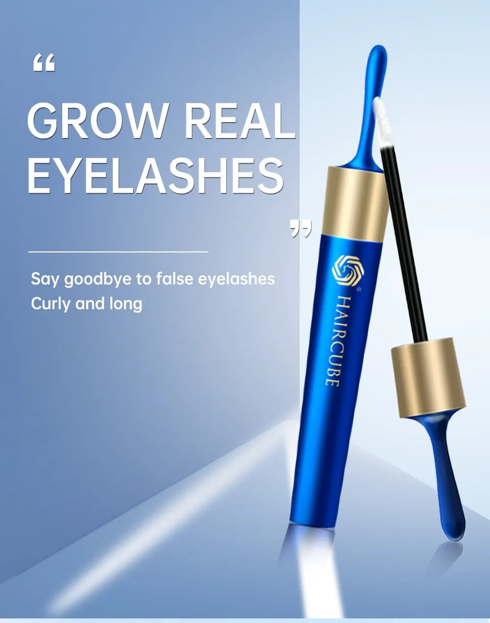 HAIRCUBE Eyelash Growth Serum Mascara Lengthening / Eyelash Enhancer Natural Herbal Eyelash Growth Thick Curling Treatments