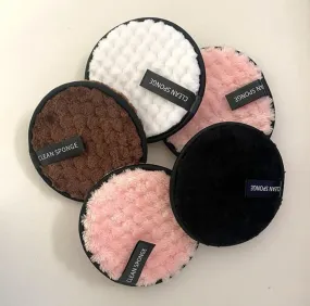 Large Round Sponge Facial Cleansing Pad 1 piece