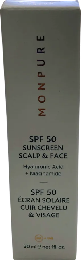 Monpure SPF 50 Sunscreen Scalp & Face 30 ml