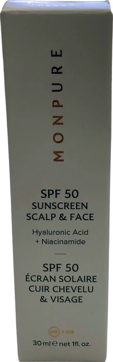 Monpure SPF 50 Sunscreen Scalp & Face 30 ml
