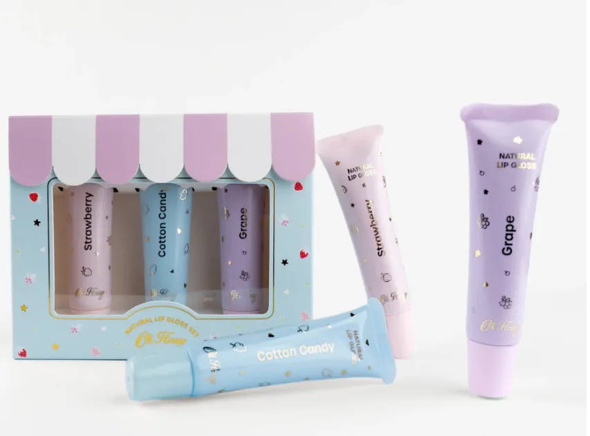 Natural Lip Gloss Set