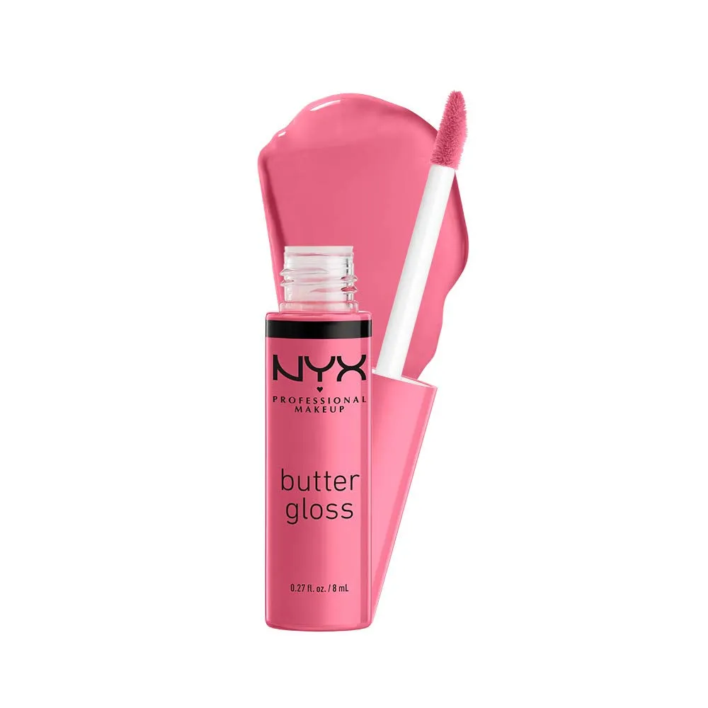 NYX Butter Gloss Lip Gloss 2-Pack - Tiramisu (Brown) & Vanilla Cream Pie (Mauve)