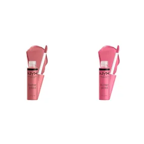 NYX Butter Gloss Lip Gloss 2-Pack - Tiramisu (Brown) & Vanilla Cream Pie (Mauve)