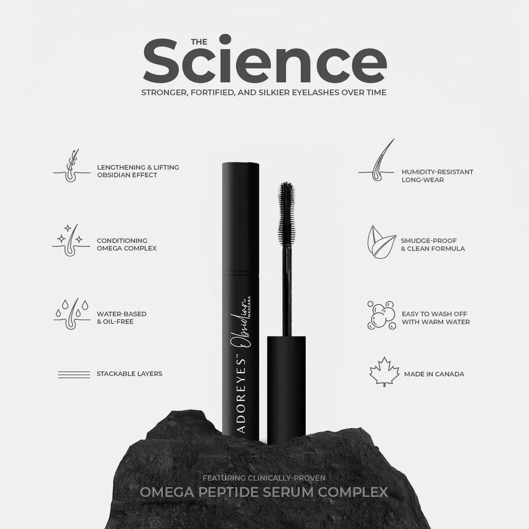 Obsidian Omega Peptide Complex Mascara