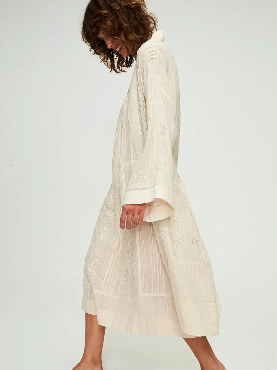 Peony Robe - Natural Blush