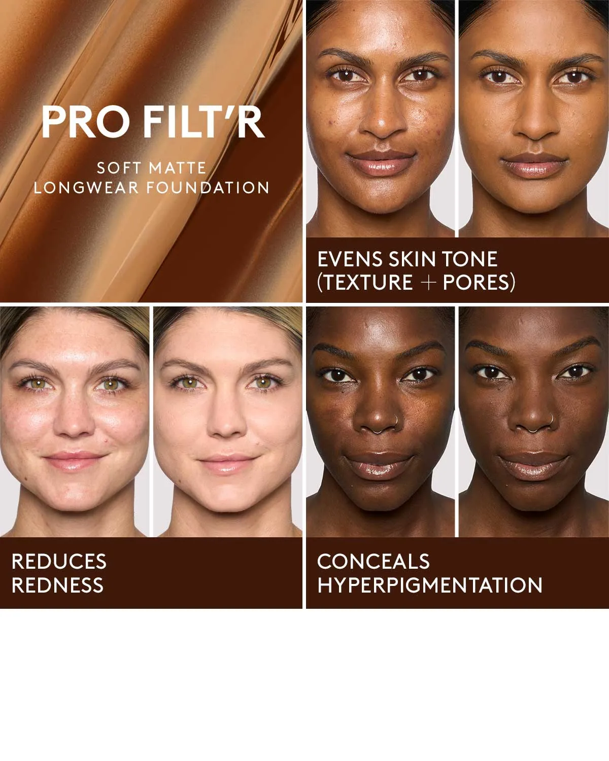 Pro Filt'r Soft Matte Longwear Foundation — #130