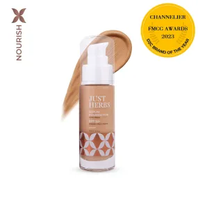 Serum Foundation Dewy Finish SPF 30  with Rosehip and Rice Starch - Beige