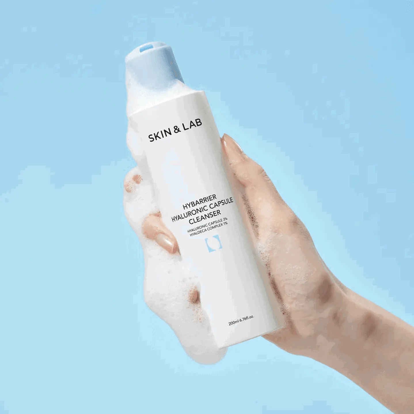 SKIN&LAB Hybarrier Hyaluronic Capsule Cleanser 200ml