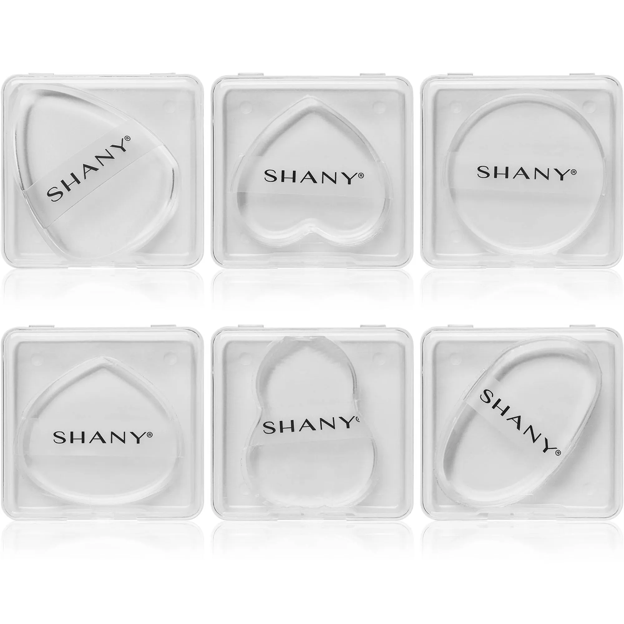 Stay Jelly Silicone Makeup Sponge Set of 6
