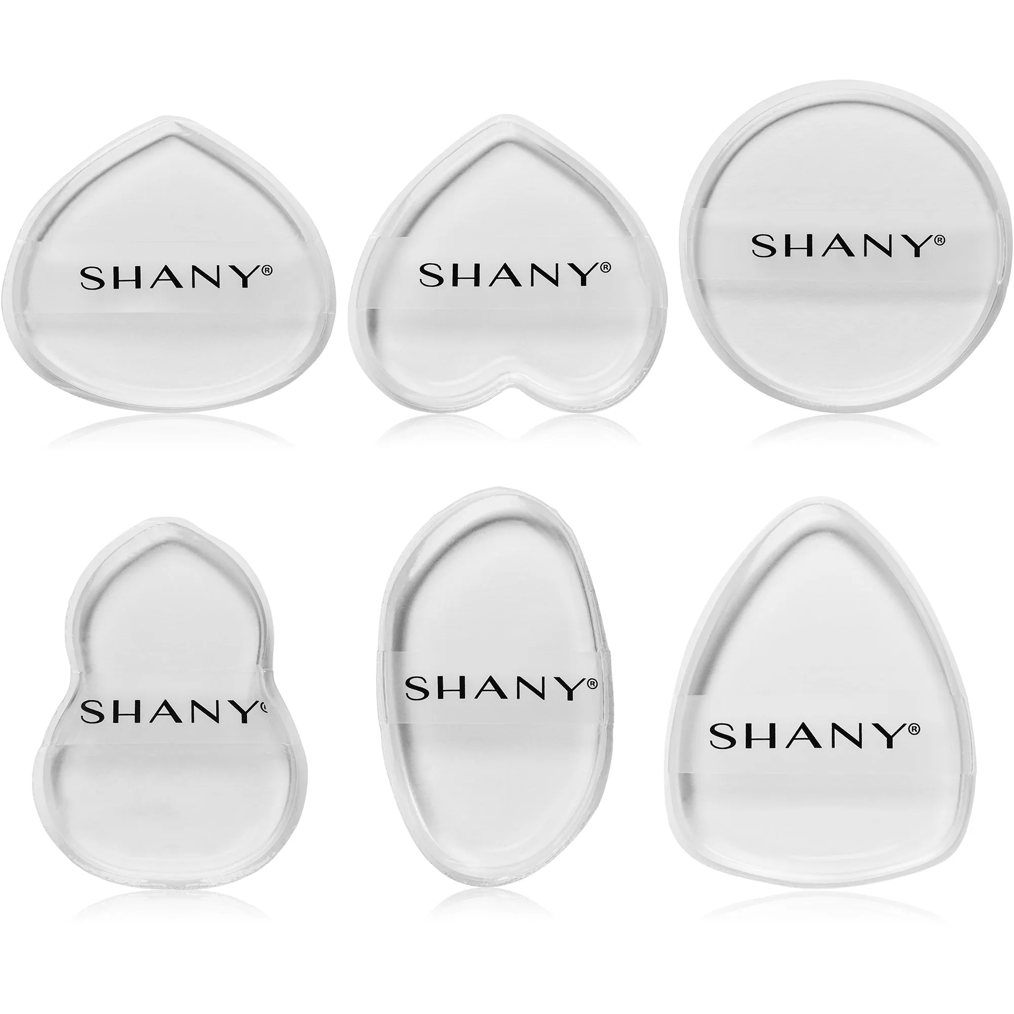 Stay Jelly Silicone Makeup Sponge Set of 6