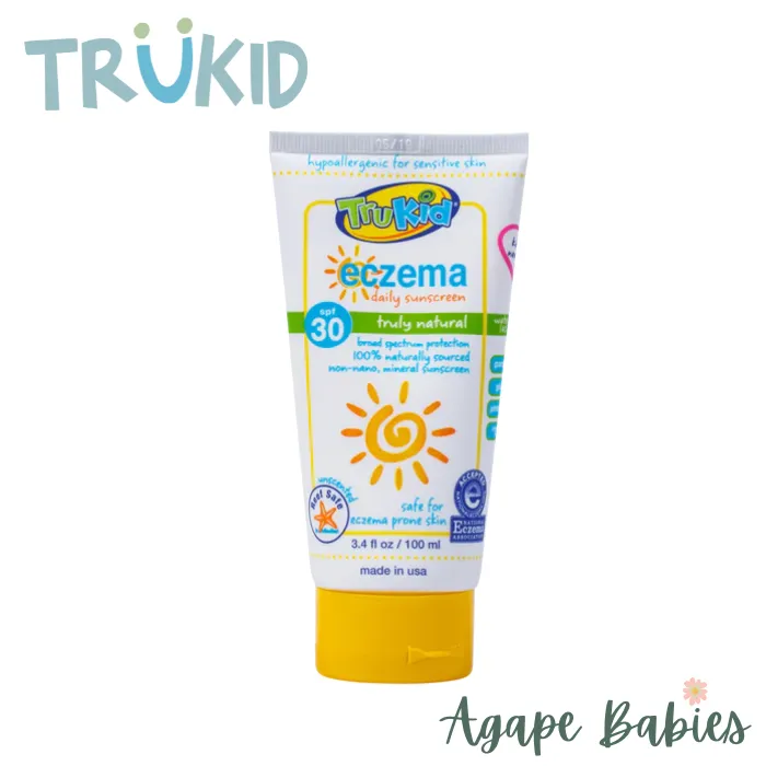 Trukid Eczema Care Daily SPF30  Lotion Unscented, 100.55 ml. Exp