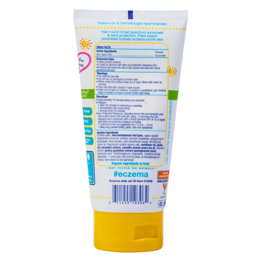 Trukid Eczema Care Daily SPF30  Lotion Unscented, 100.55 ml. Exp