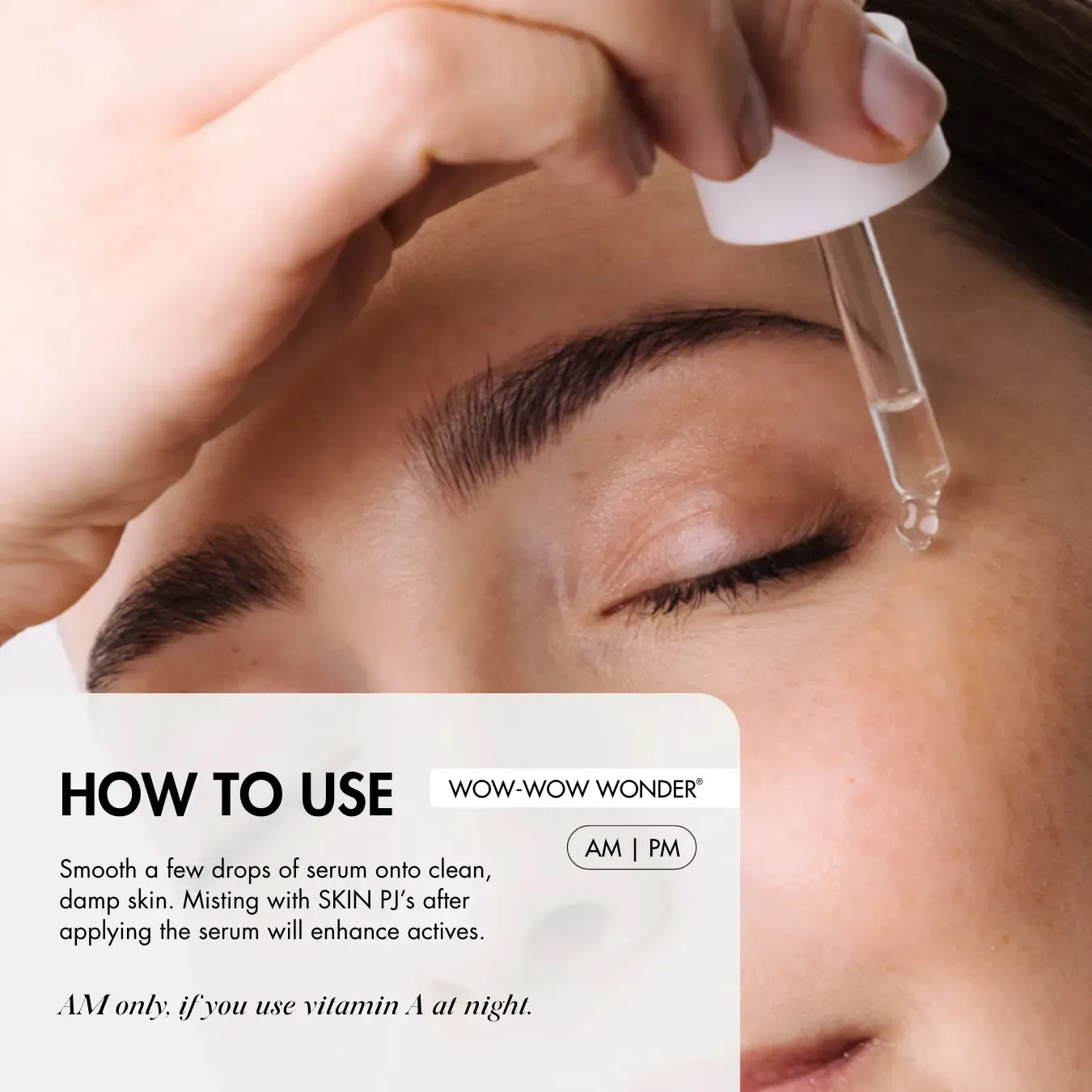 WOW-WOW WONDER 3-Hyaluron & Vitamin C Face Serum